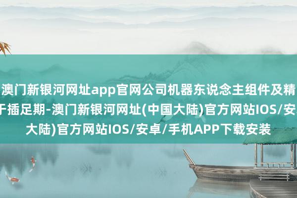 澳门新银河网址app官网公司机器东说念主组件及精密零部件产物王人处于插足期-澳门新银河网址(中国大陆)官方网站IOS/安卓/手机APP下载安装