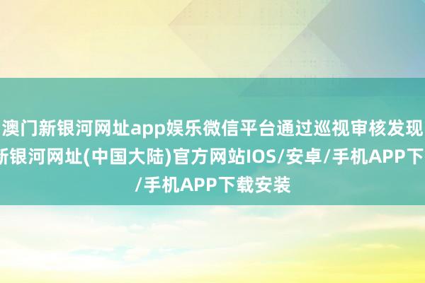 澳门新银河网址app娱乐微信平台通过巡视审核发现-澳门新银河网址(中国大陆)官方网站IOS/安卓/手机APP下载安装